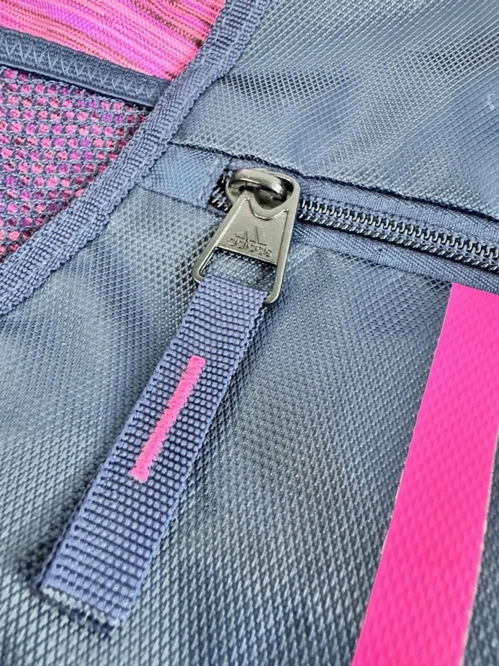 Adidas Unisex Alliance ll Sackpack Backpack In Hot Pink/Navy Blue